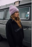 Rib Fluffy Beanie - Purple Haze Rib Fluffy Beanie - Purple Haze