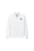Surf Square Polo Sweat - Vintage White Surf Square Polo Sweat - Vintage White