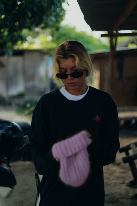 Olivia Little Tiger Beanie - Purple Haze Olivia Little Tiger Beanie - Purple Haze