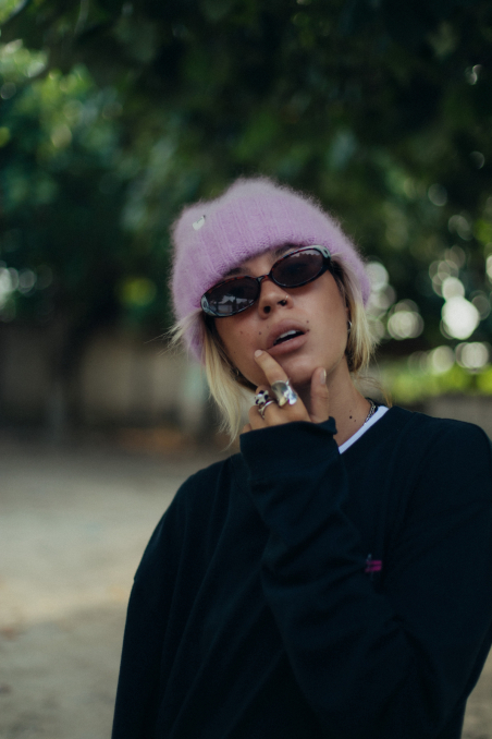 Olivia Little Tiger Beanie - Purple Haze Olivia Little Tiger Beanie - Purple Haze