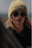 Rib Fluffy Beanie - Yellow Rib Fluffy Beanie - Yellow