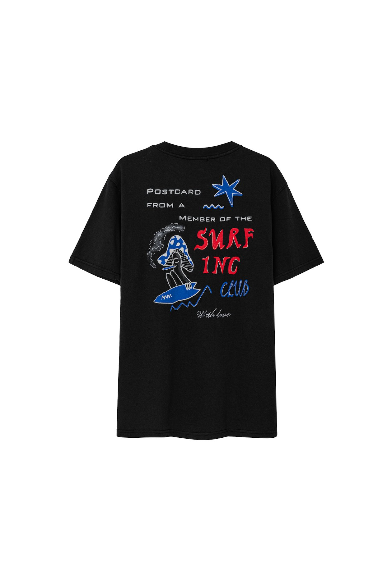 Shrooms Member Tee - Acid Black | Surf Inc. Shrooms Member Tee - Acid Black | Surf Inc.