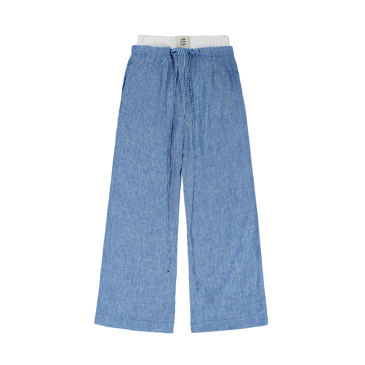 Lazy Linen Pants - Royal Blue