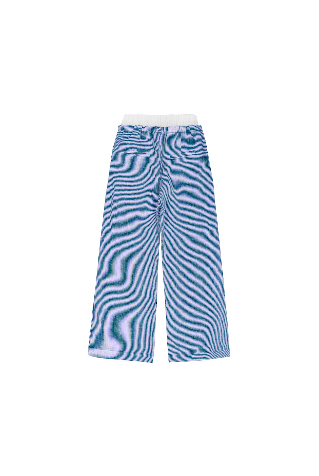 Lazy Linen Pants - Royal Blue