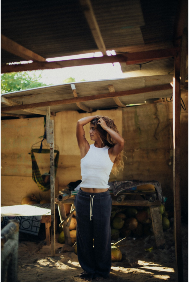 Front Hem Pants - Stone Grey | Surf Inc. Front Hem Pants - Stone Grey | Surf Inc.