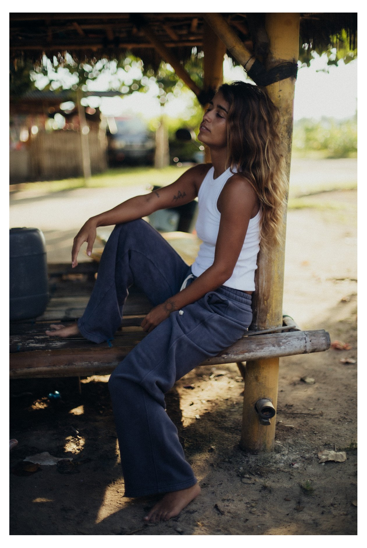 Front Hem Pants - Stone Grey | Surf Inc. Front Hem Pants - Stone Grey | Surf Inc.