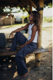 Front Hem Pants - Stone Grey | Surf Inc. Front Hem Pants - Stone Grey | Surf Inc.