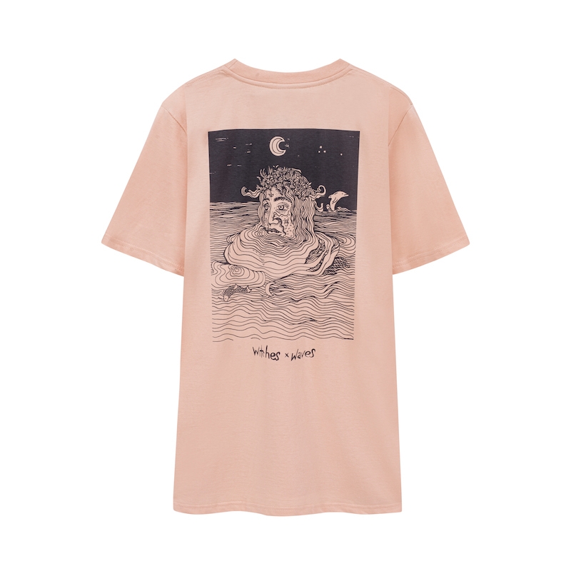 Witches & Waves Tee - Peach OG