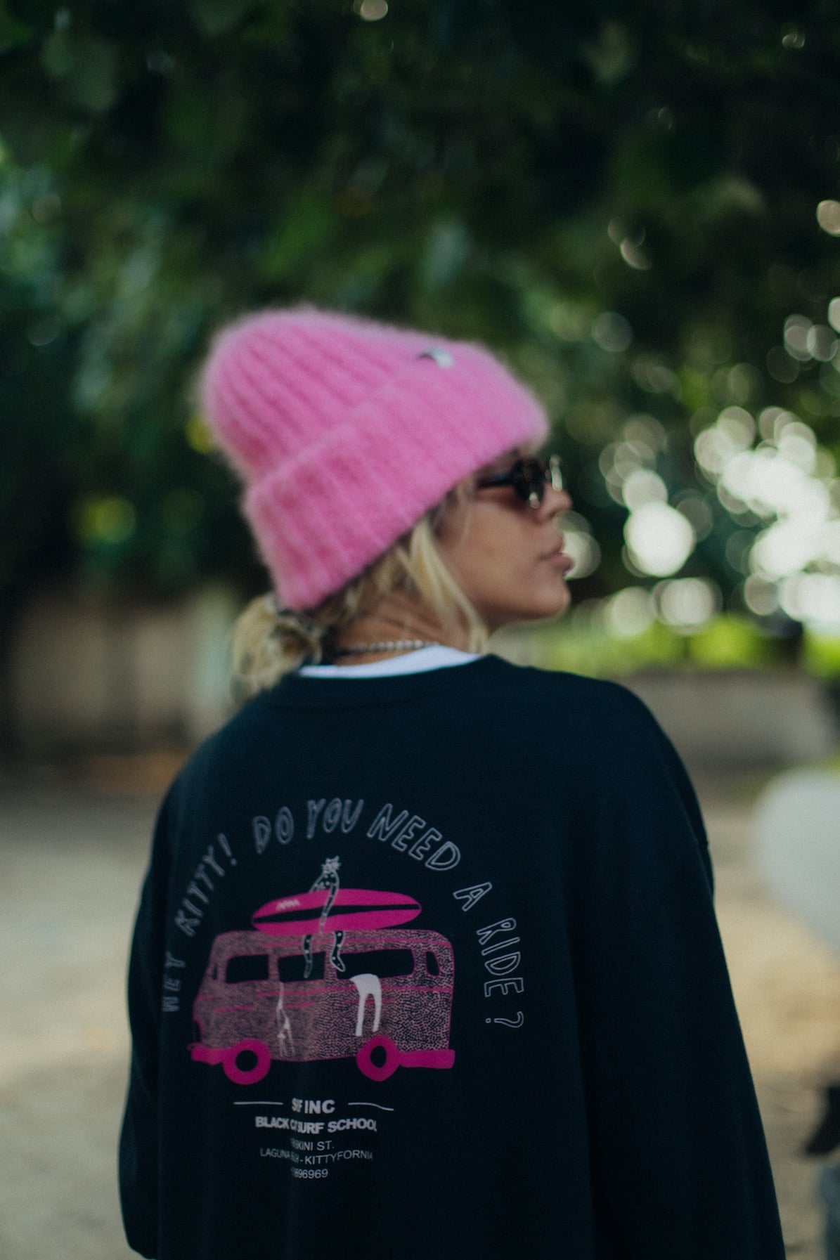 Olivia Little Tiger Beanie - Flamingo