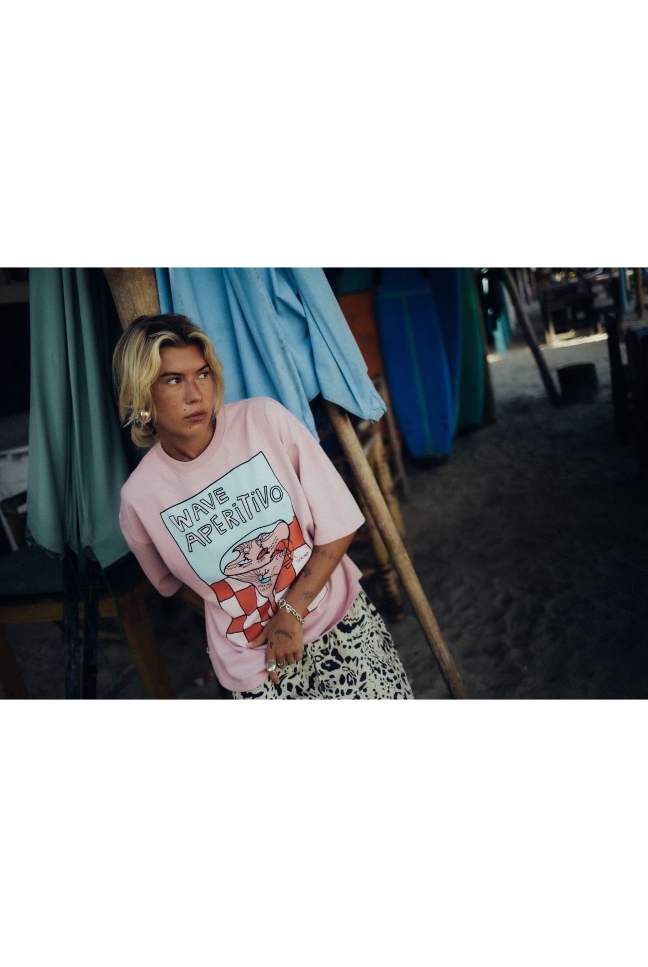 Animal Loose Pants - Silk Blend Animal Loose Pants - Silk Blend