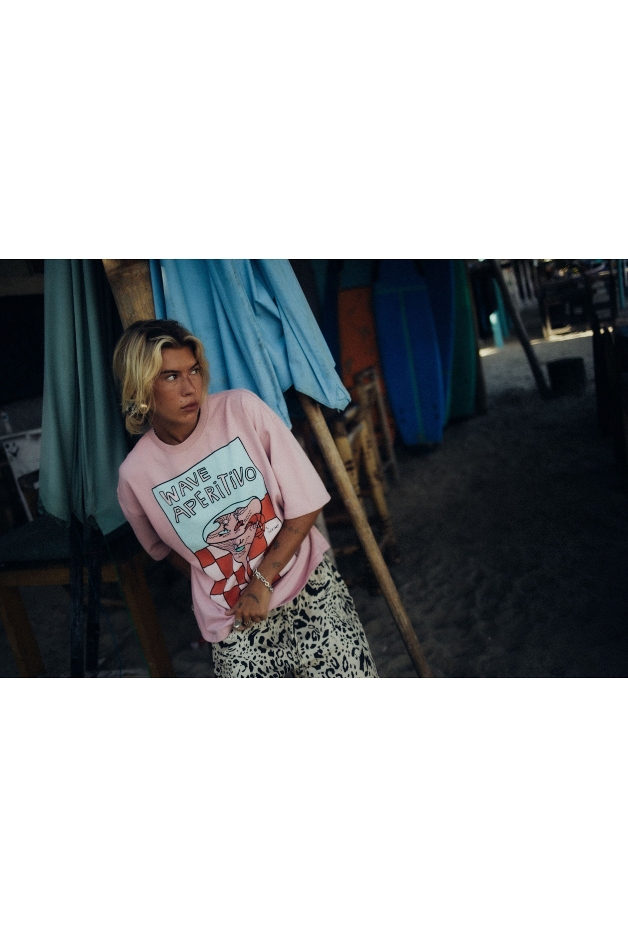 Animal Loose Pants - Silk Blend Animal Loose Pants - Silk Blend