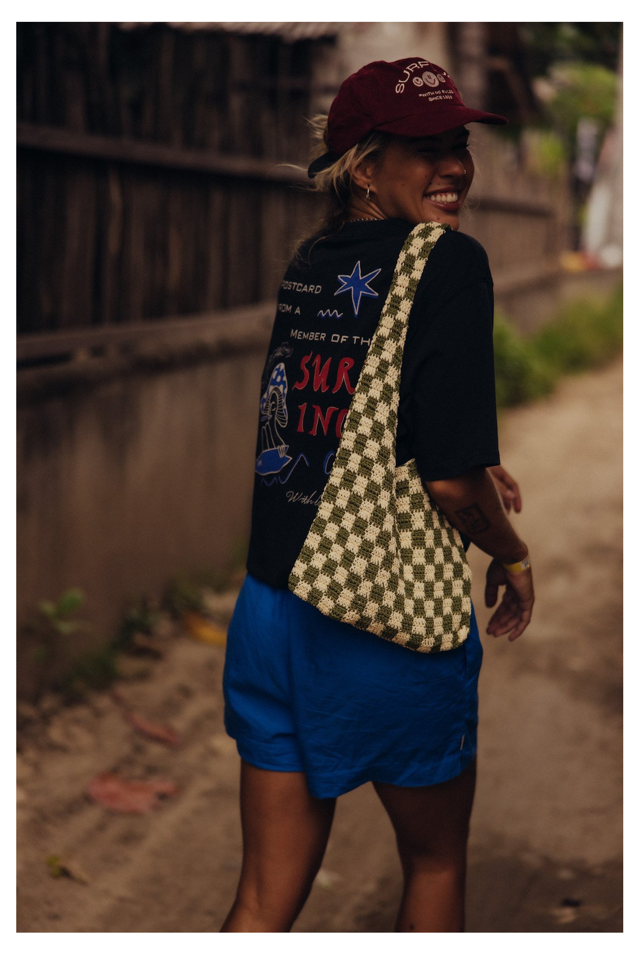 Shrooms Member Tee - Acid Black Shrooms Member Tee - Acid Black