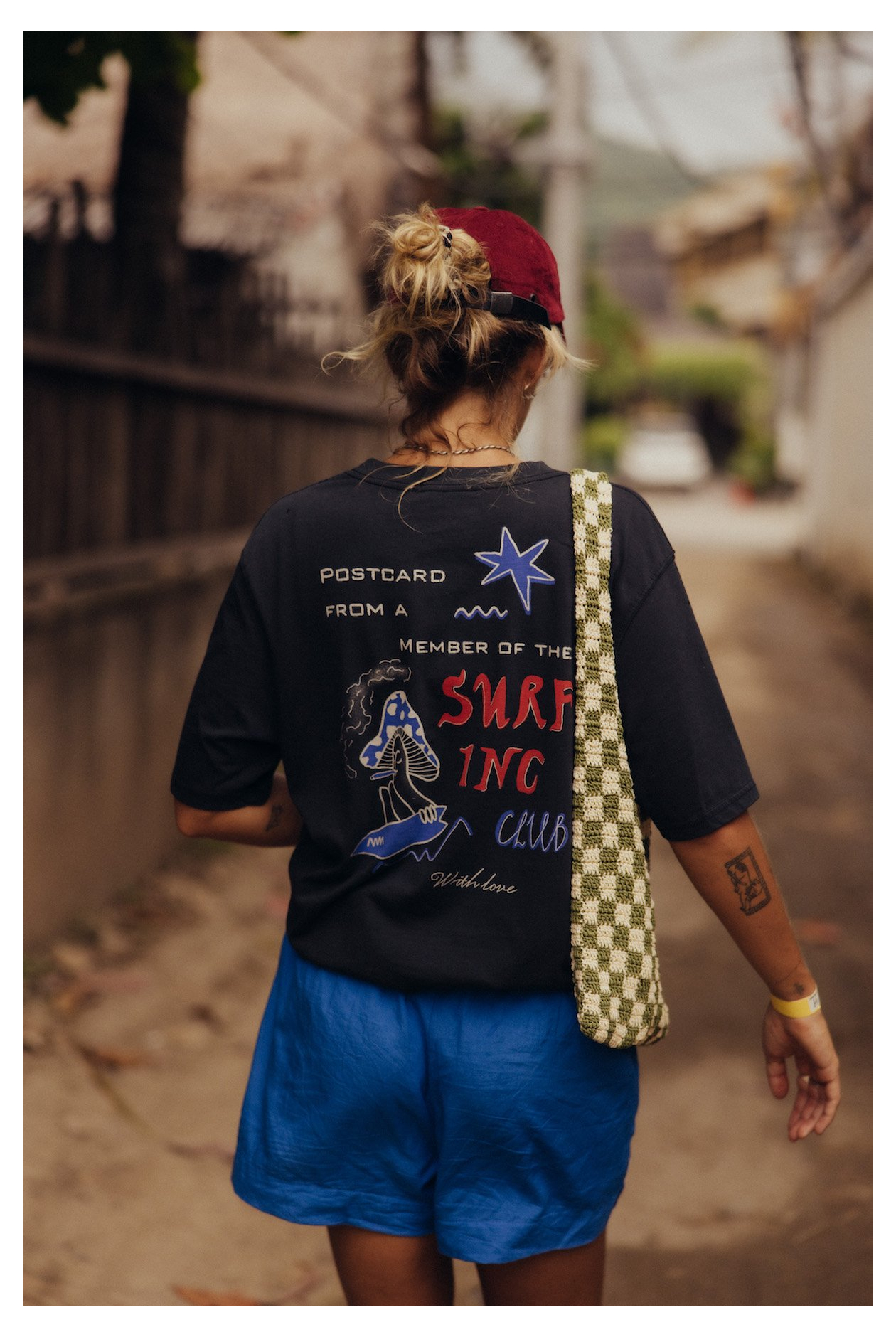 Shrooms Member Tee - Acid Black Shrooms Member Tee - Acid Black