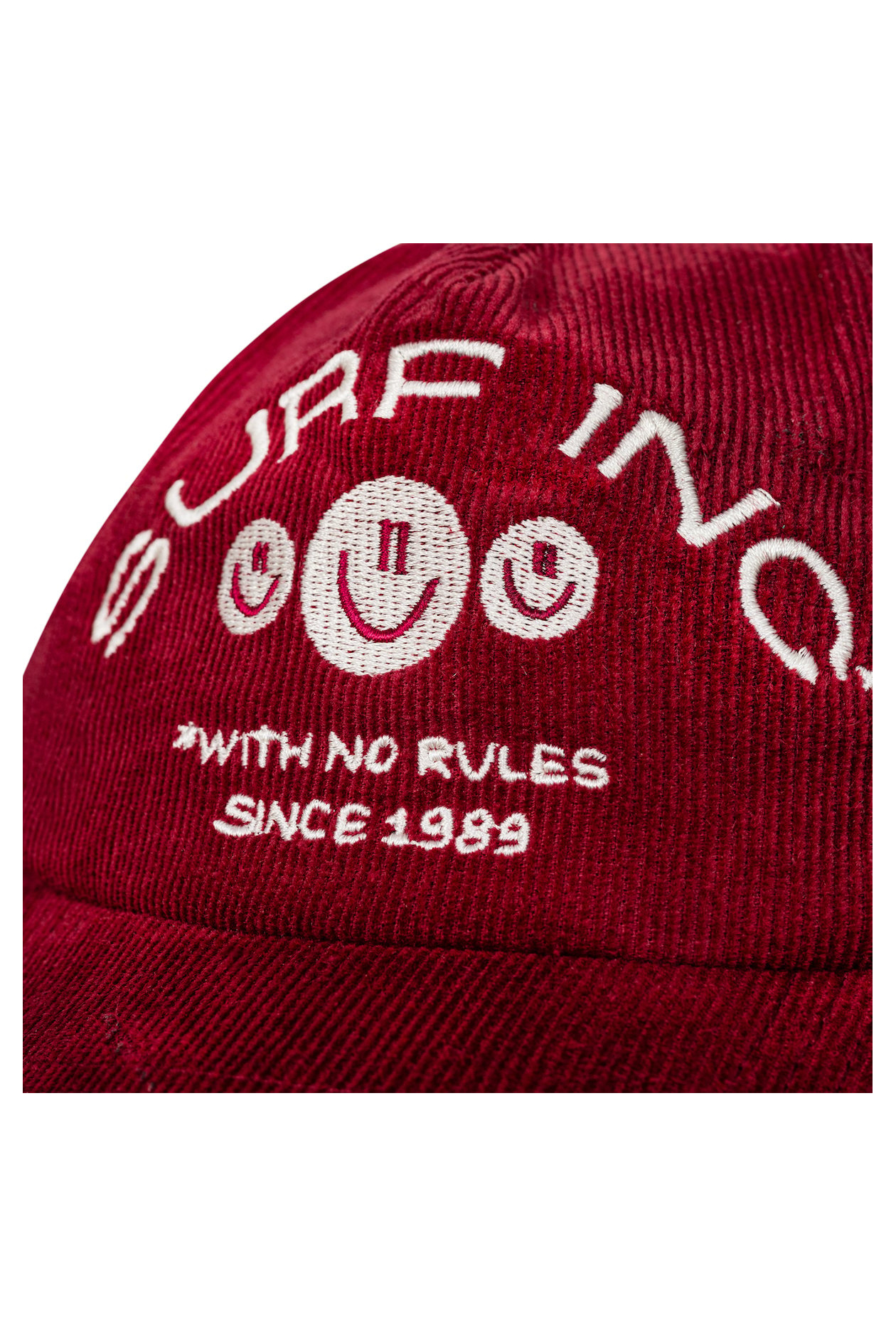 No Rules Cord Cap - Formula Red No Rules Cord Cap - Formula Red