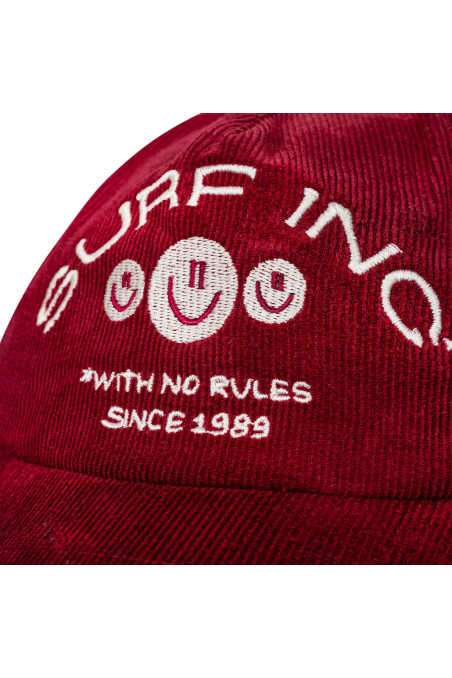 No Rules Cord Cap - Formula Red No Rules Cord Cap - Formula Red
