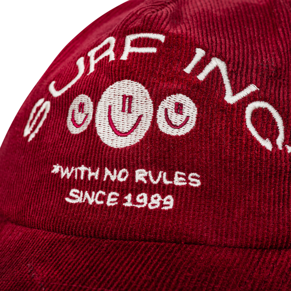 No Rules Cord Cap - Formula Red No Rules Cord Cap - Formula Red