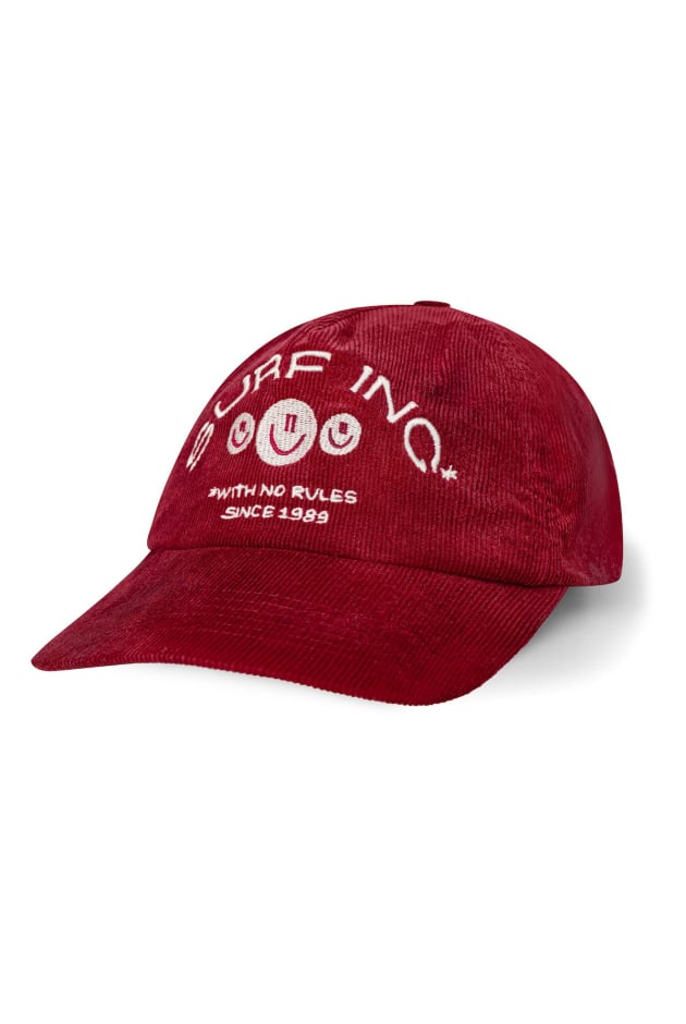 No Rules Cord Cap - Formula Red No Rules Cord Cap - Formula Red