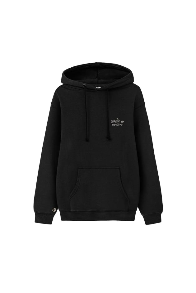 House Of Waves Hoodie - Space Black House Of Waves Hoodie - Space Black