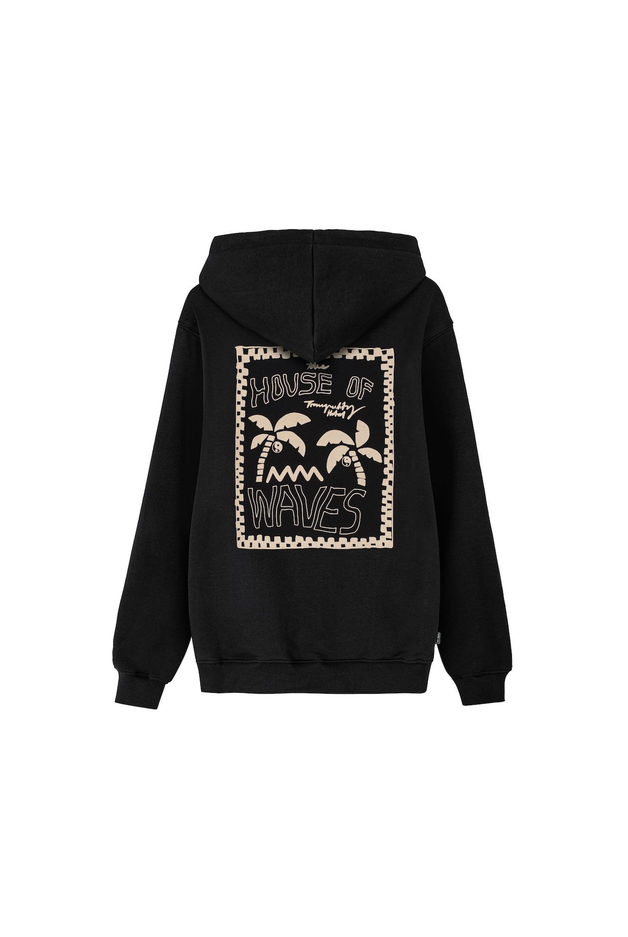 House Of Waves Hoodie - Space Black House Of Waves Hoodie - Space Black
