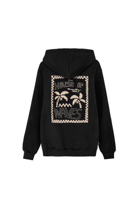 House Of Waves Hoodie - Space Black House Of Waves Hoodie - Space Black