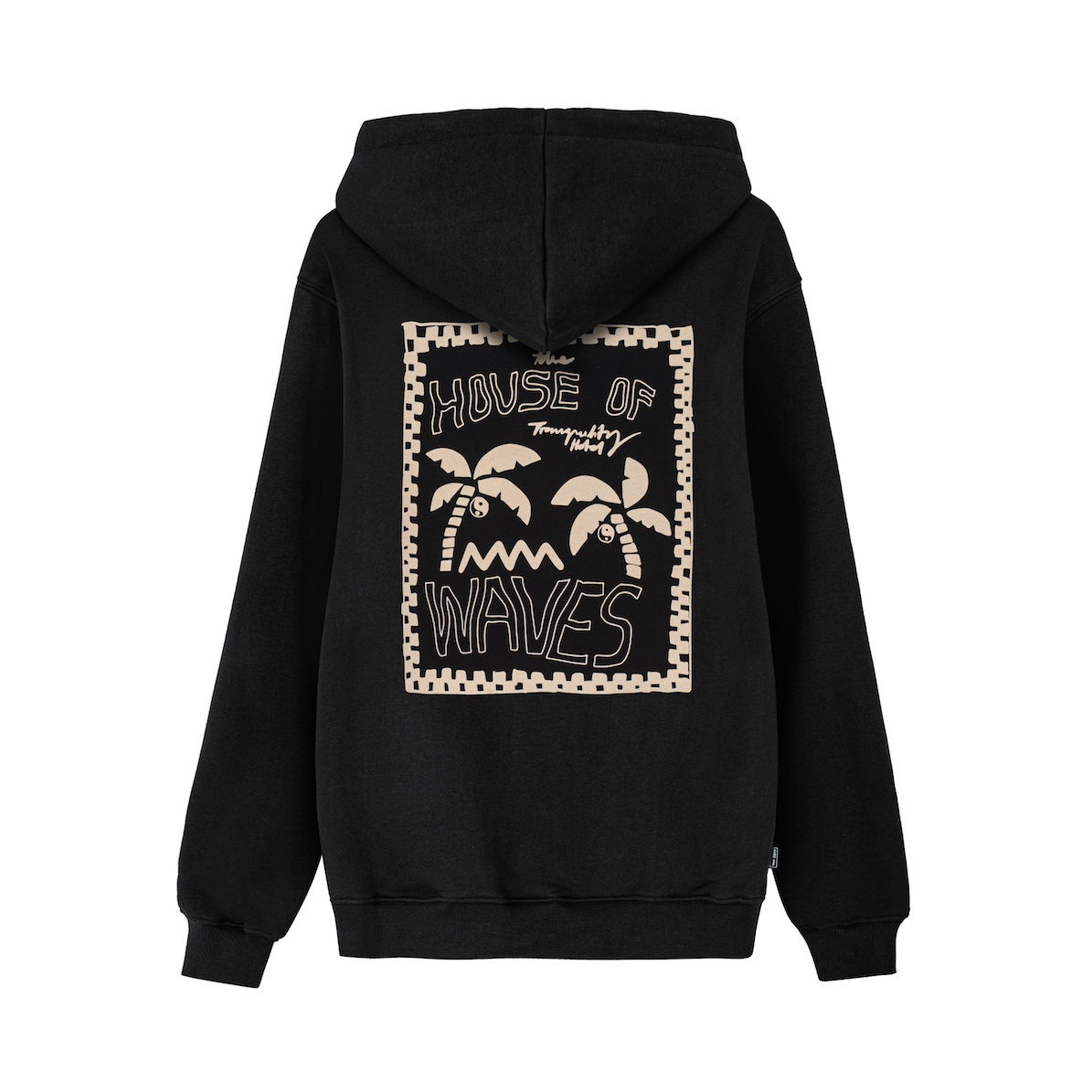 House Of Waves Hoodie - Space Black House Of Waves Hoodie - Space Black