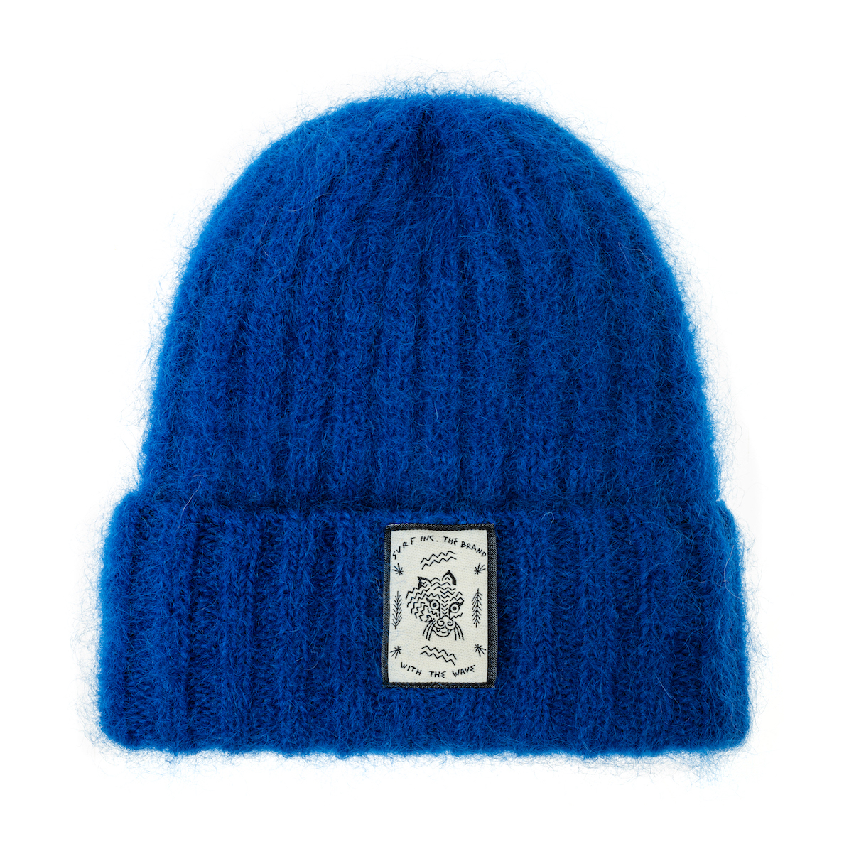 Olivia Tiger Beanie - Cobalt Haze