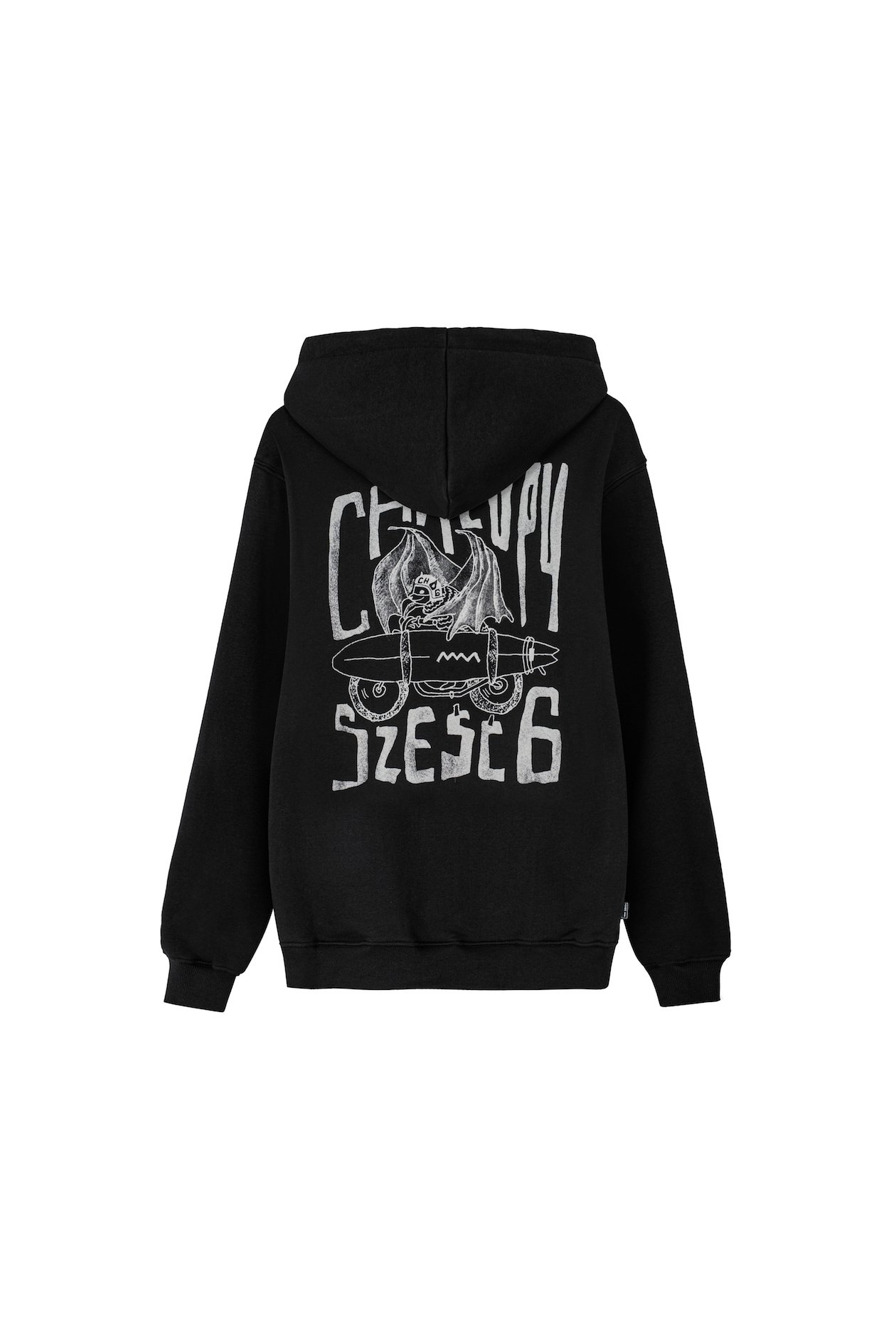 CH6 Hoodie - Acid Black CH6 Hoodie - Acid Black