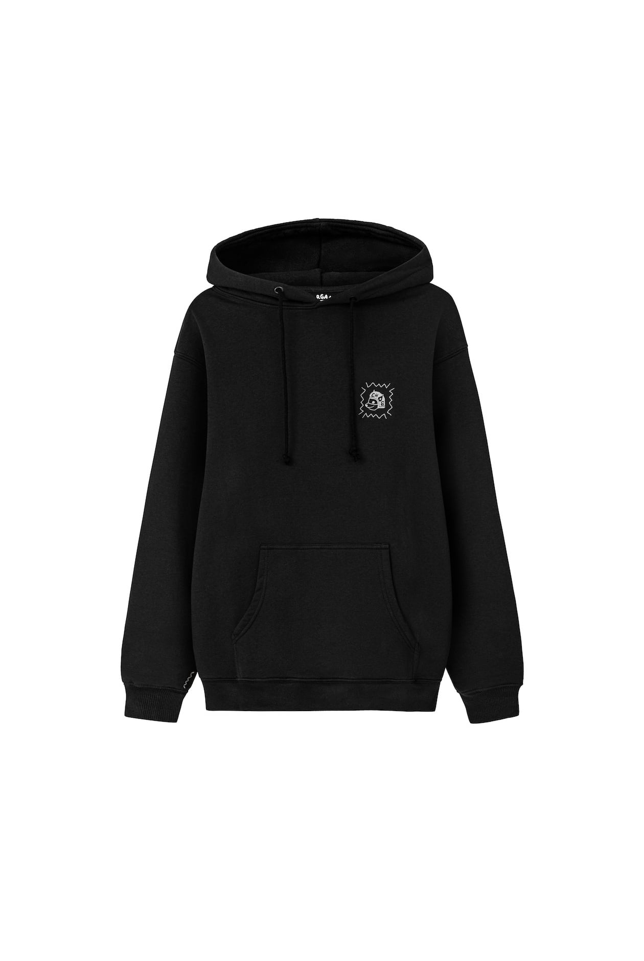 CH6 Hoodie - Acid Black CH6 Hoodie - Acid Black