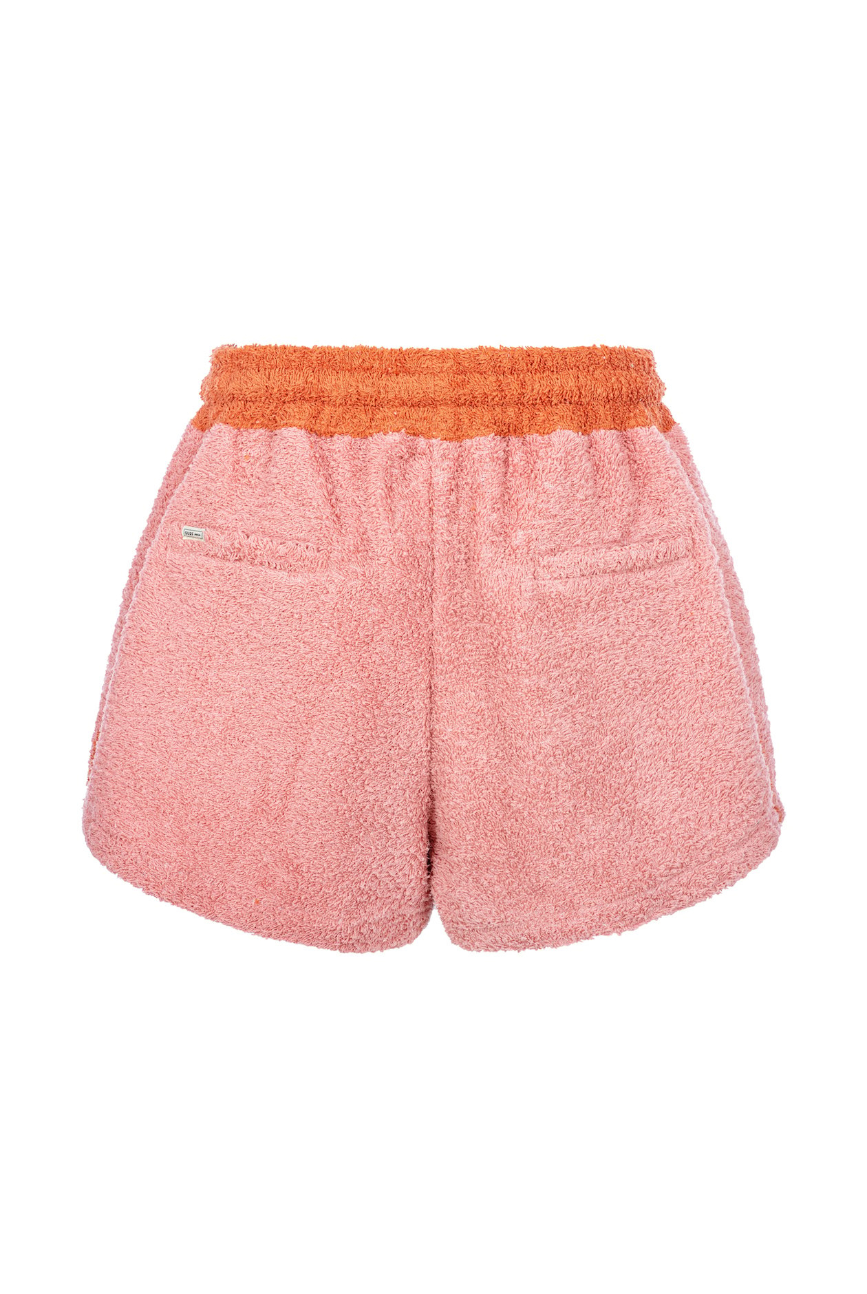 Frotte Shorts - Flamingo Pink Frotte Shorts - Flamingo Pink