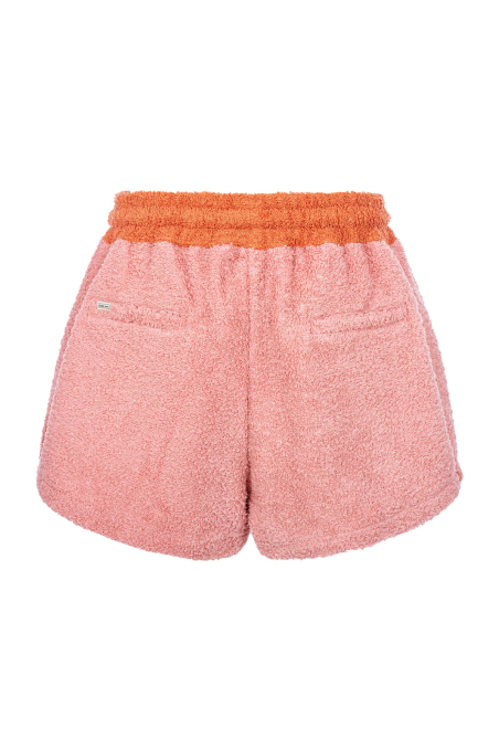 Frotte Shorts - Flamingo Pink Frotte Shorts - Flamingo Pink