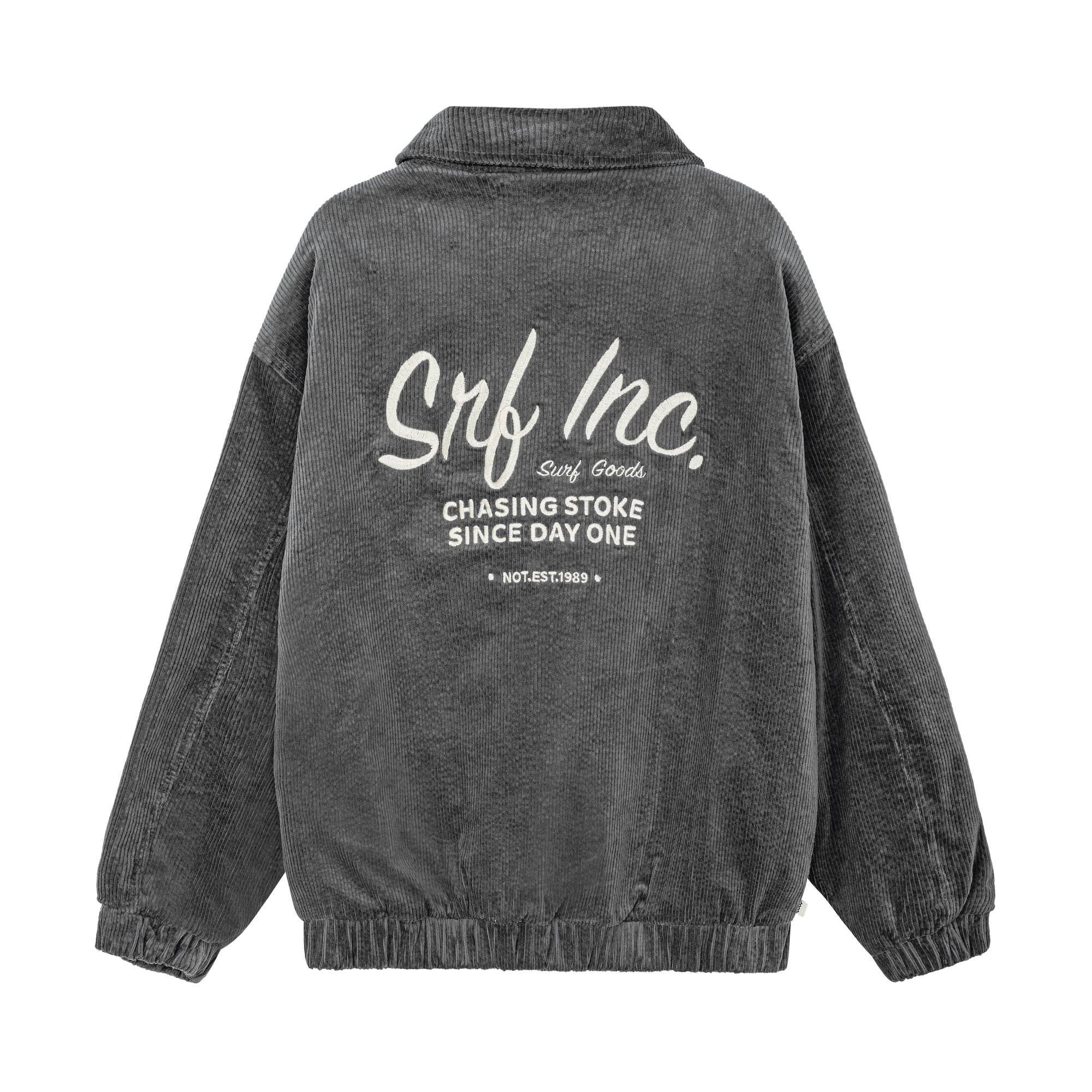 Cord Baseball Jacket - Greyhound Cord Baseball Jacket - Greyhound