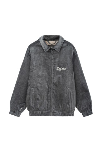 Cord Baseball Jacket -...