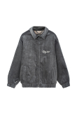 Cord Baseball Jacket - Greyhound Cord Baseball Jacket - Greyhound