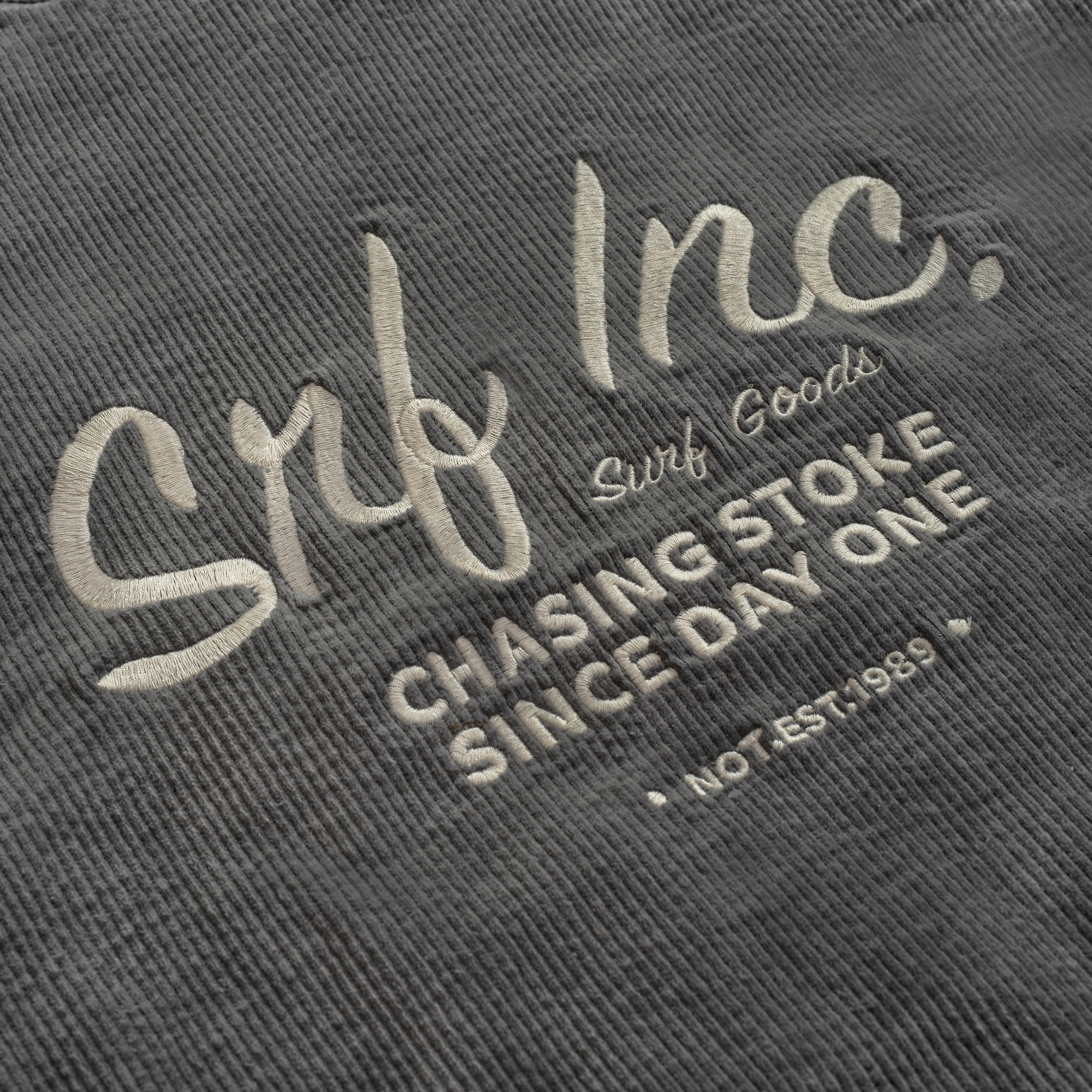 Cord Baseball Jacket - Greyhound Cord Baseball Jacket - Greyhound