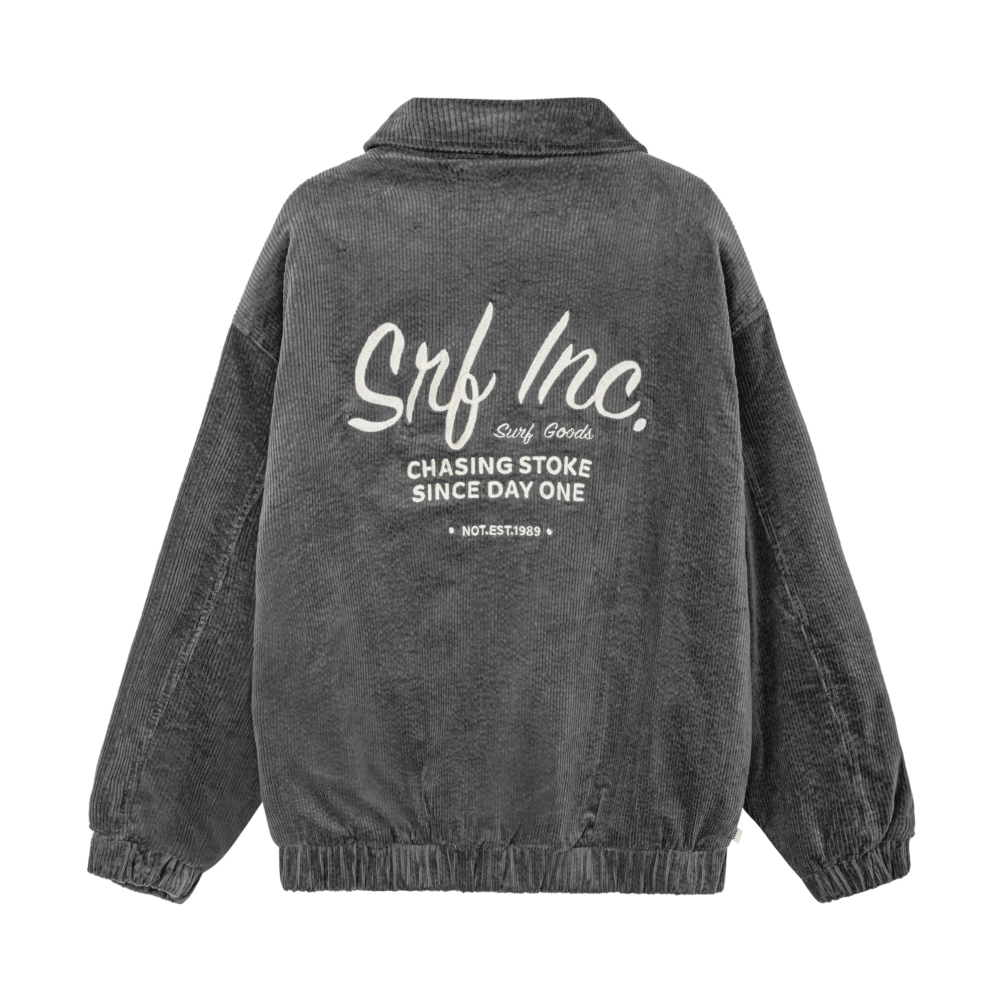 Cord Baseball Jacket - Greyhound Cord Baseball Jacket - Greyhound
