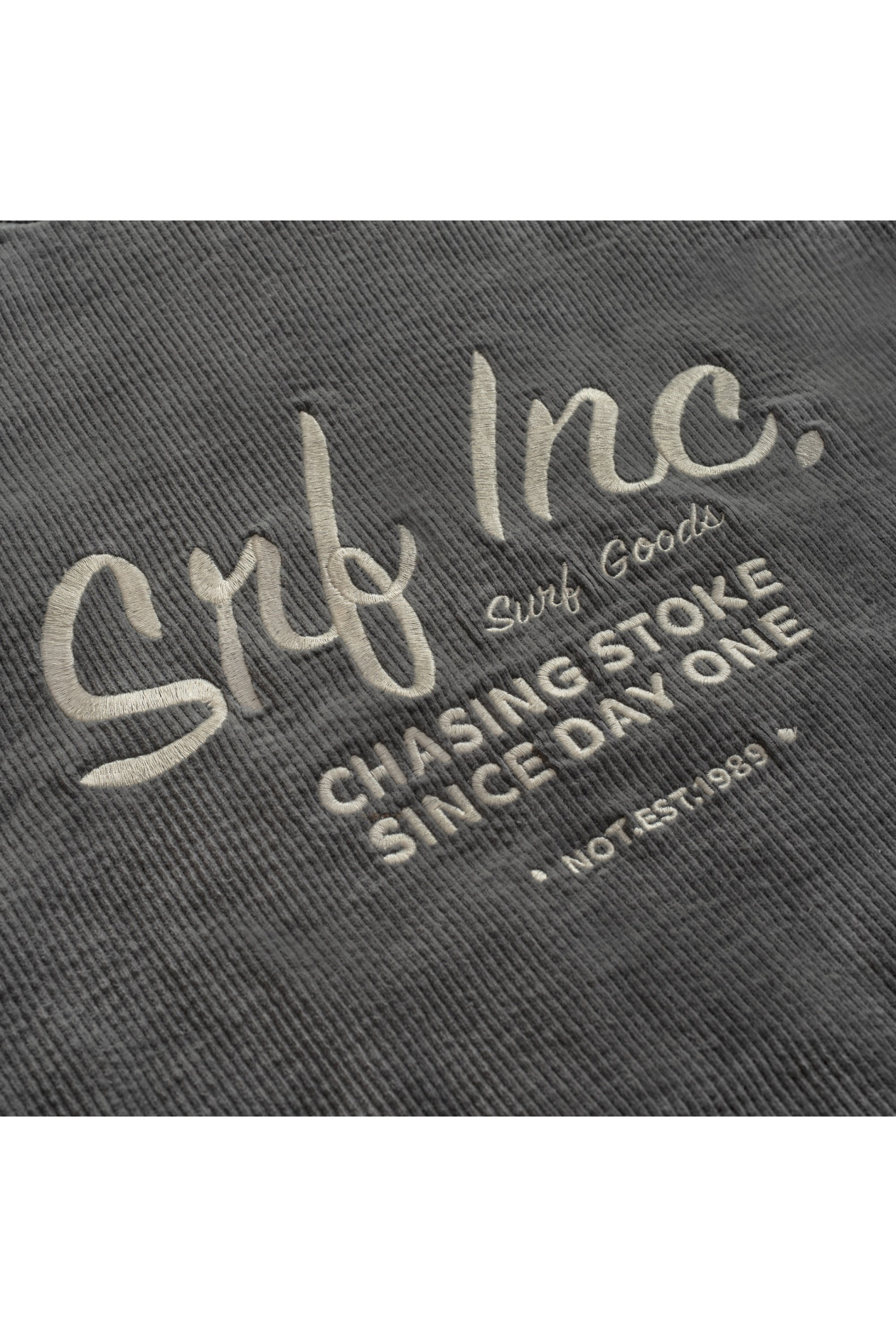 Cord Baseball Jacket - Greyhound Cord Baseball Jacket - Greyhound