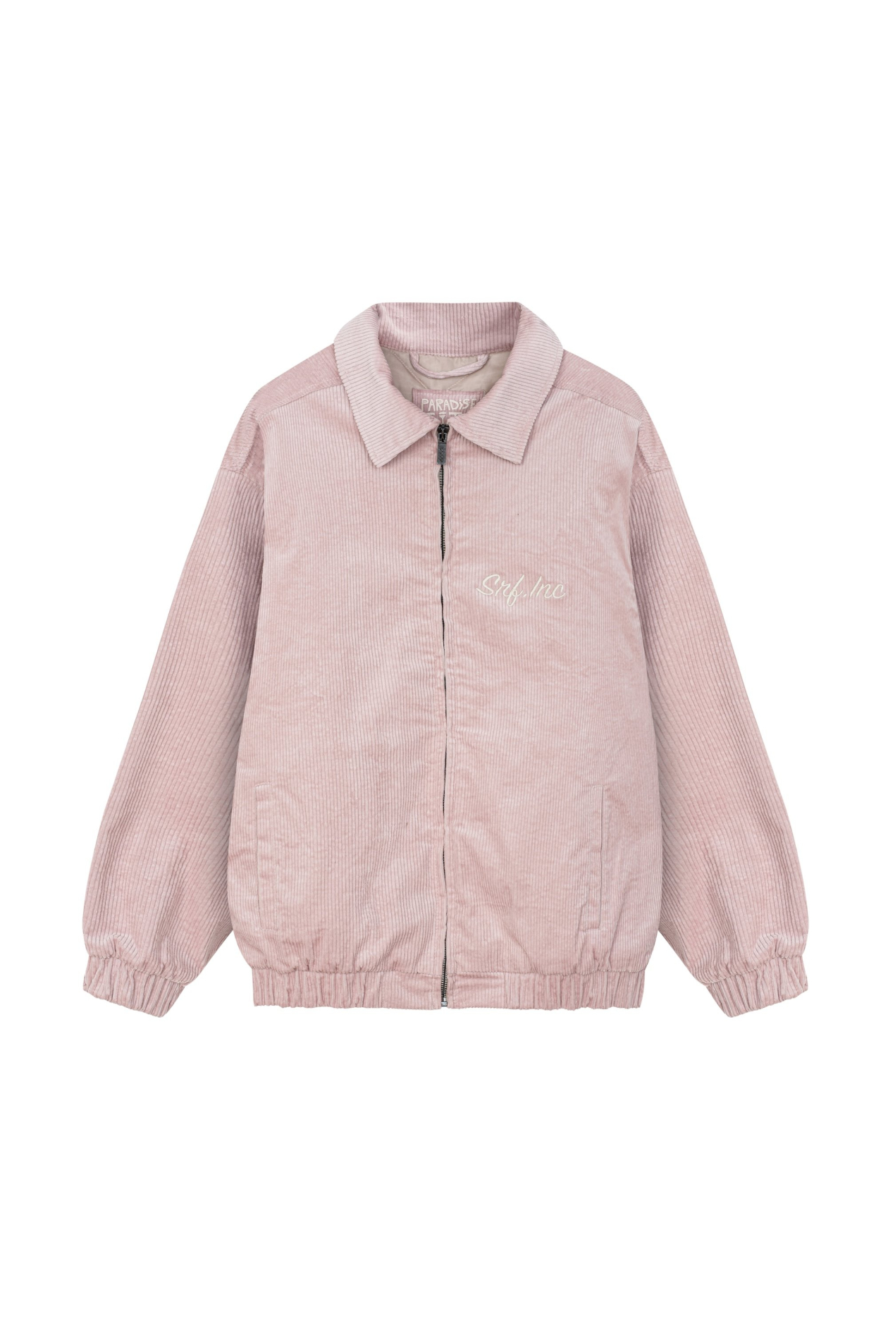 Cord Baseball Jacket - Pink Kush Cord Baseball Jacket - Pink Kush