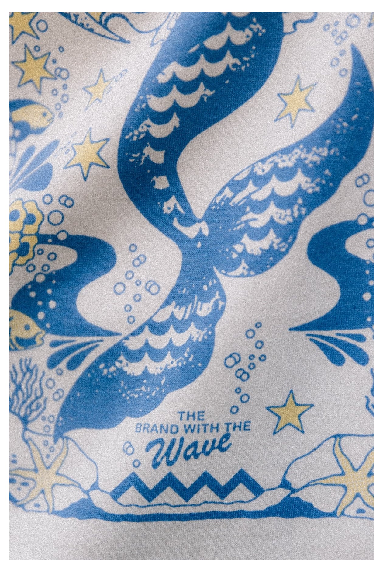 House Of Mermaids Box Tee - Vintage White House Of Mermaids Box Tee - Vintage White