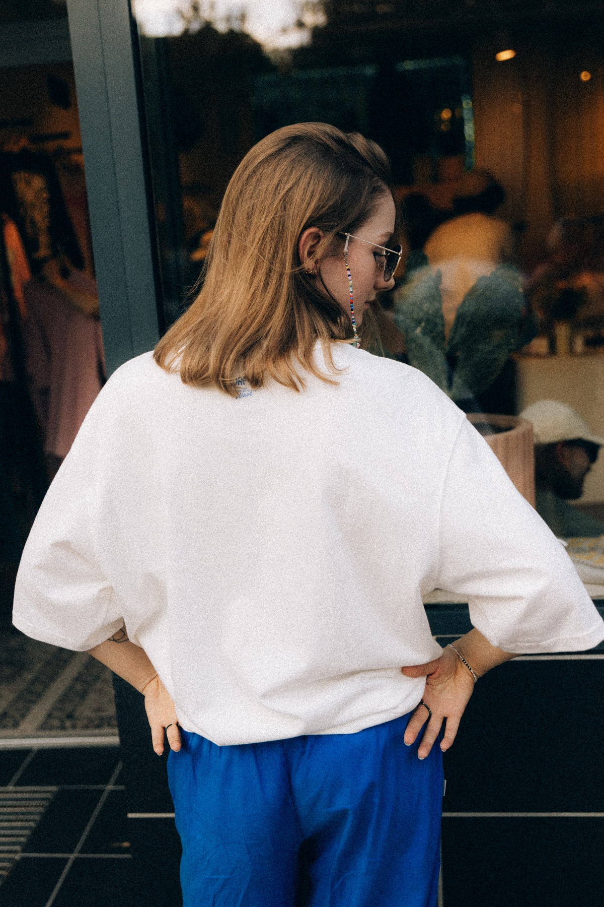 House Of Mermaids Box Tee - Vintage White