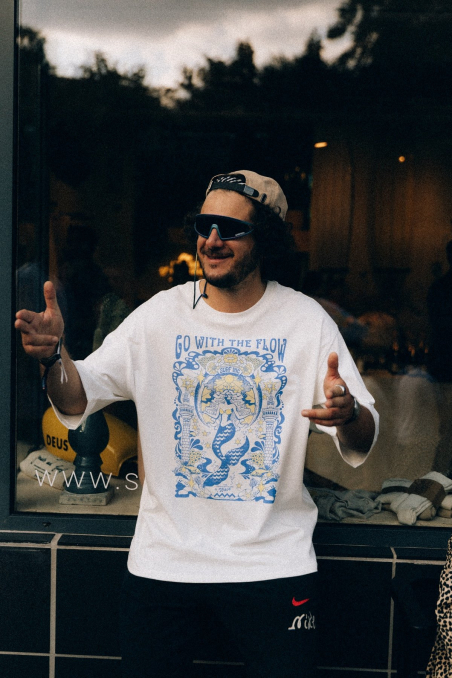 House Of Mermaids Box Tee - Vintage White House Of Mermaids Box Tee - Vintage White