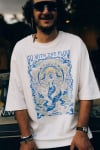 House Of Mermaids Box Tee - Vintage White