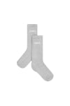 Grayscale Simple Wave Socks Threepack