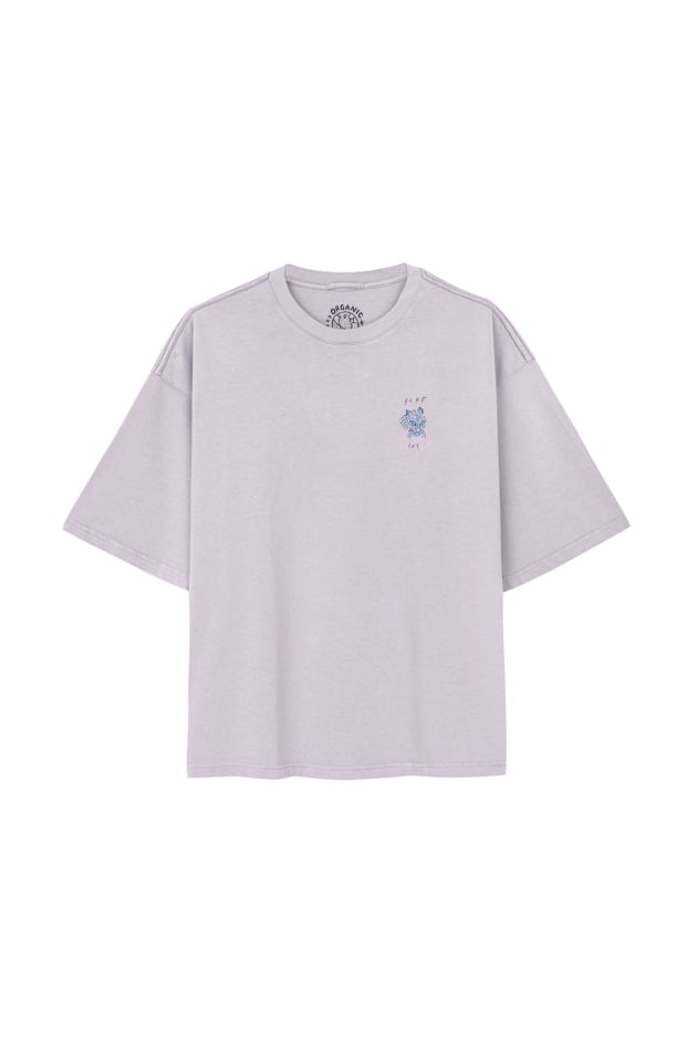 Wave Tiger Tee - Purple Haze Wave Tiger Tee - Purple Haze