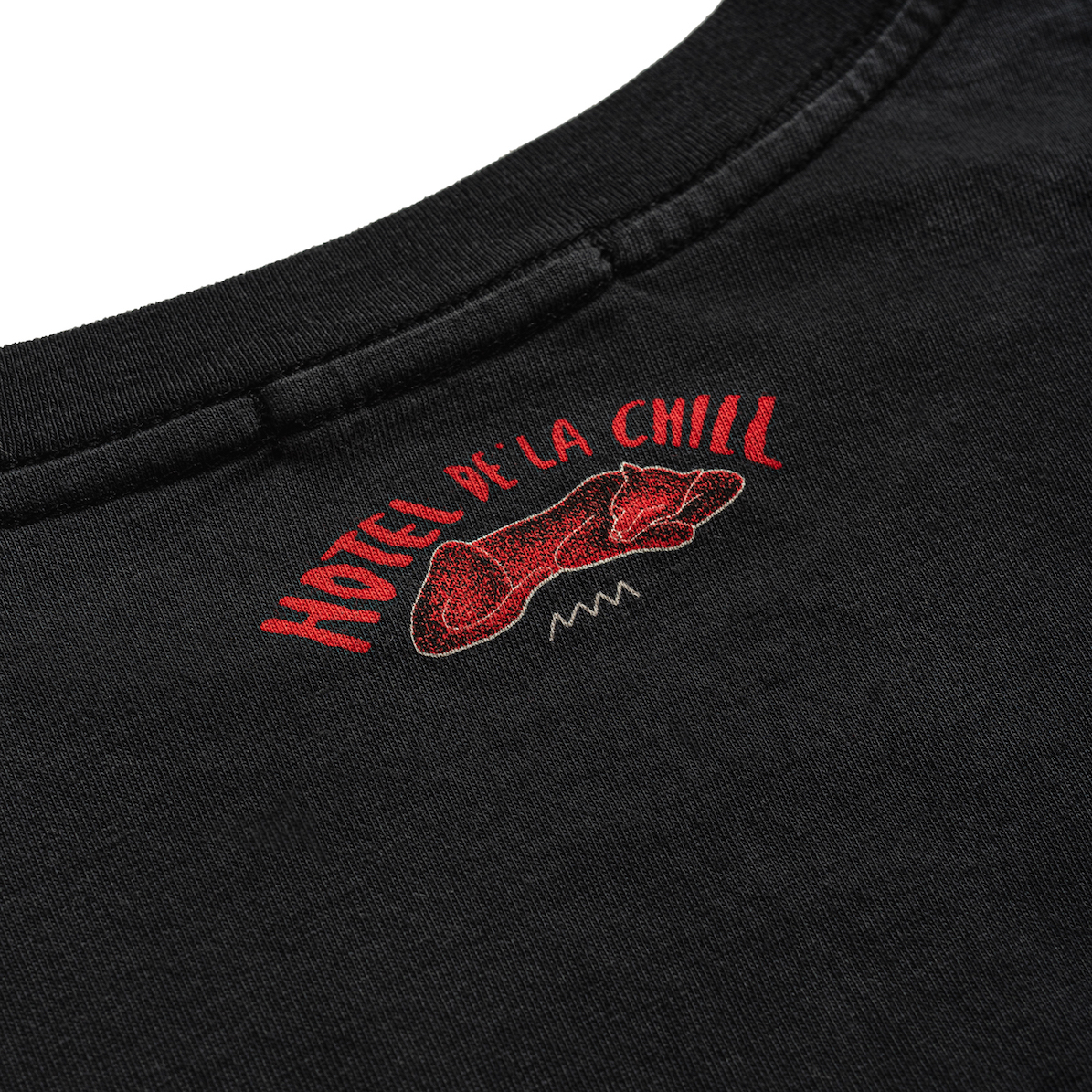 De'la Chill Tee - Acid Black