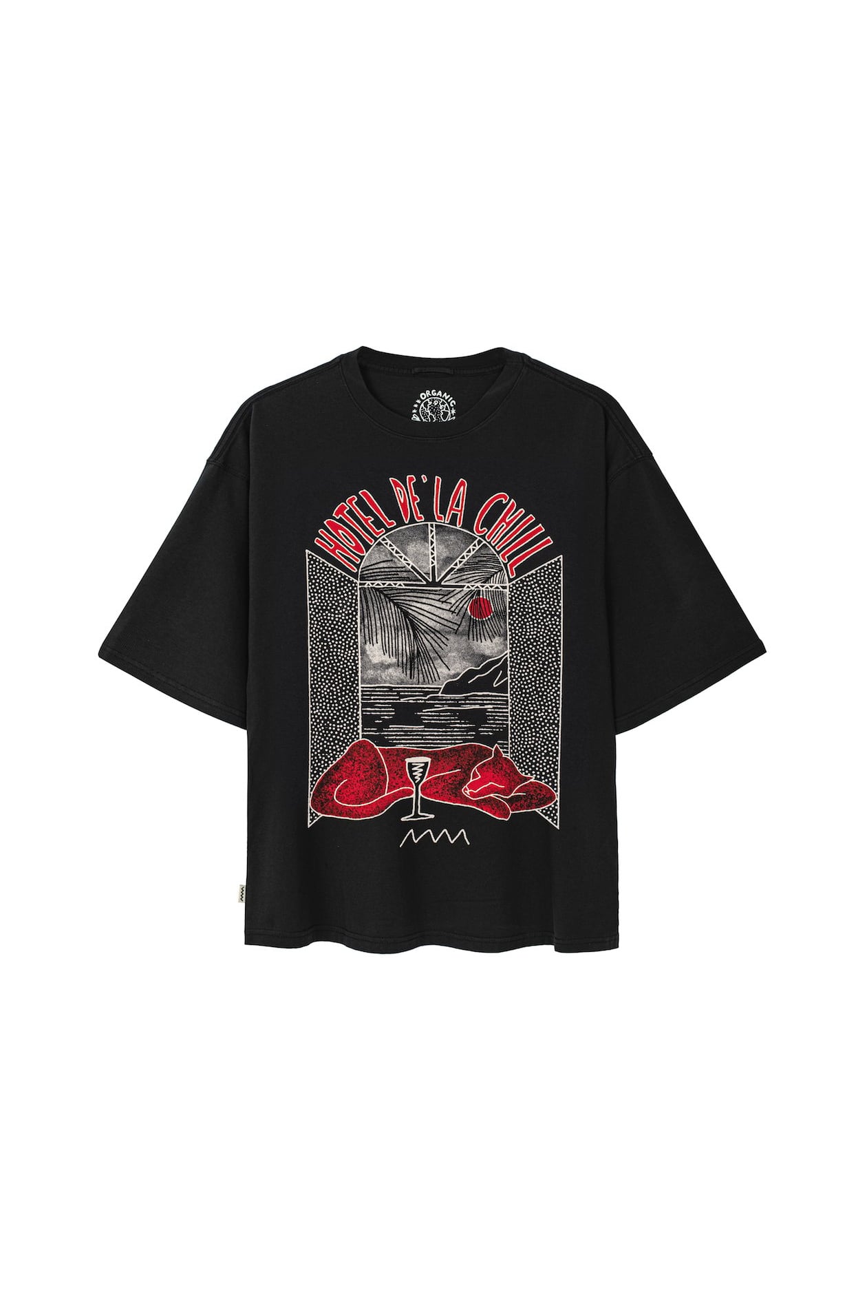 De'la Chill Tee - Acid Black De'la Chill Tee - Acid Black