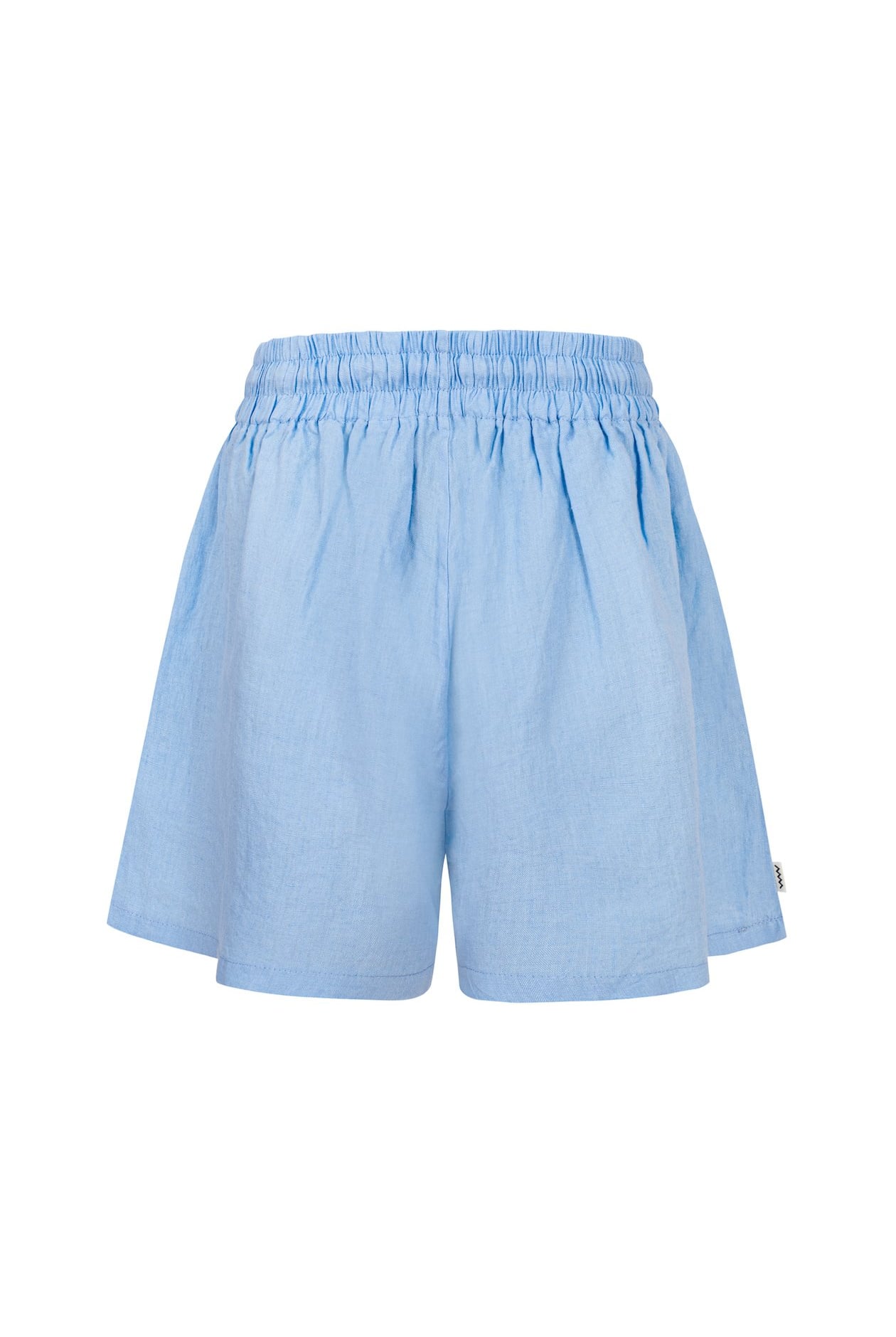 Nice Blue Linen Shorts