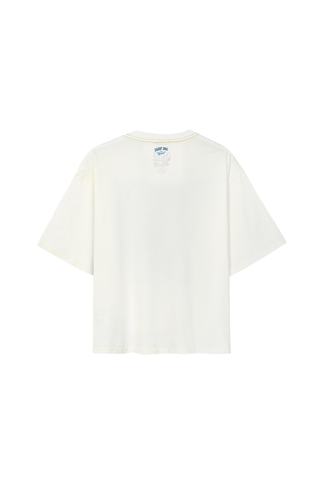 House Of Mermaids Box Tee - Vintage White