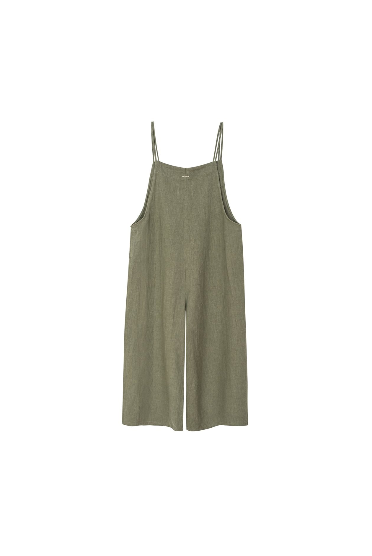 Linen Culotte Suit - Olive Linen Culotte Suit - Olive