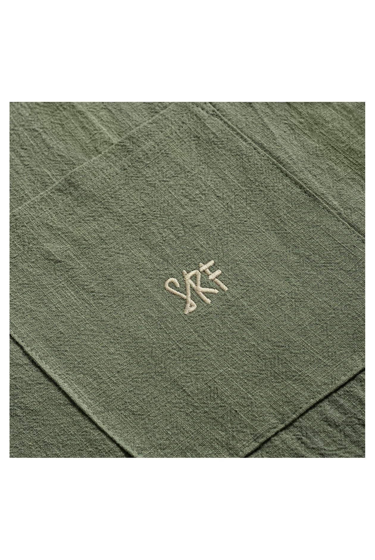 Linen Culotte Suit - Olive Linen Culotte Suit - Olive