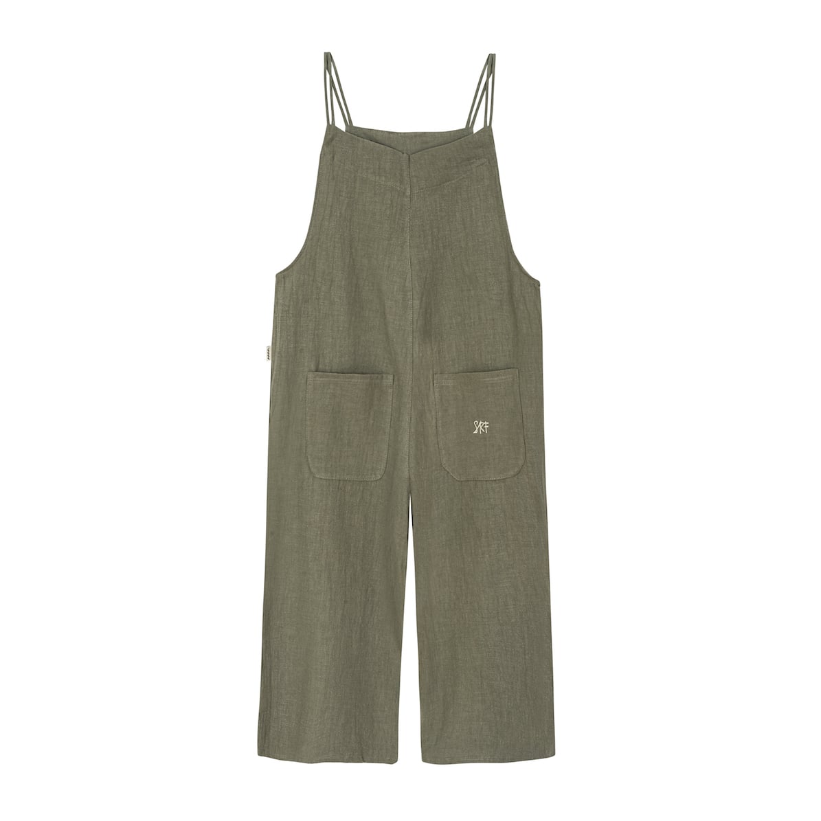 Linen Culotte Suit - Olive Linen Culotte Suit - Olive